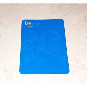 Vintage 1999 Stargo Game Replacement Piece LEO The Lion CARD